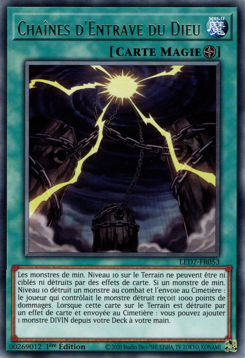 LED7-FR053 Chaînes d'Entrave du Dieu