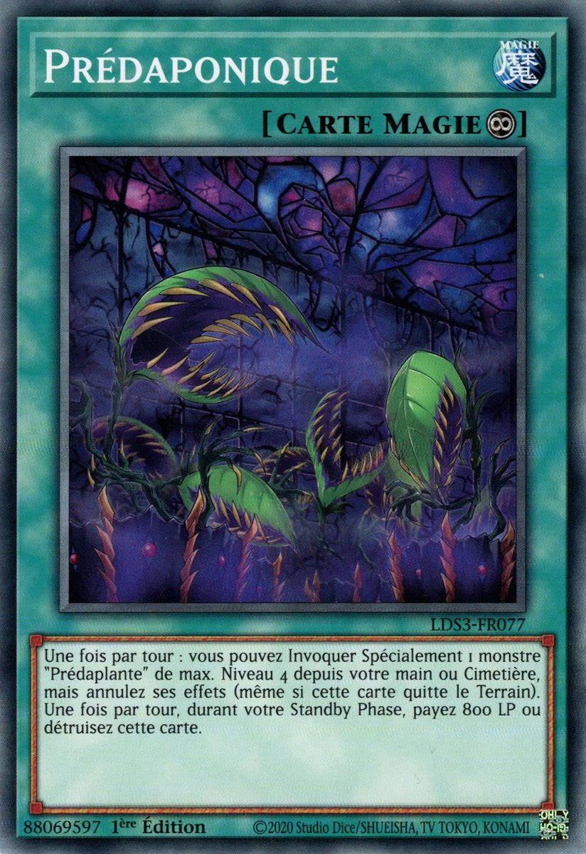 Prédaponique - LDS3-FR077 - Cartes Yu-Gi-Oh!