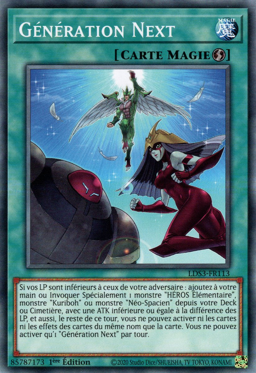 Génération Next - LDS3-FR113 - Cartes Yu-Gi-Oh!