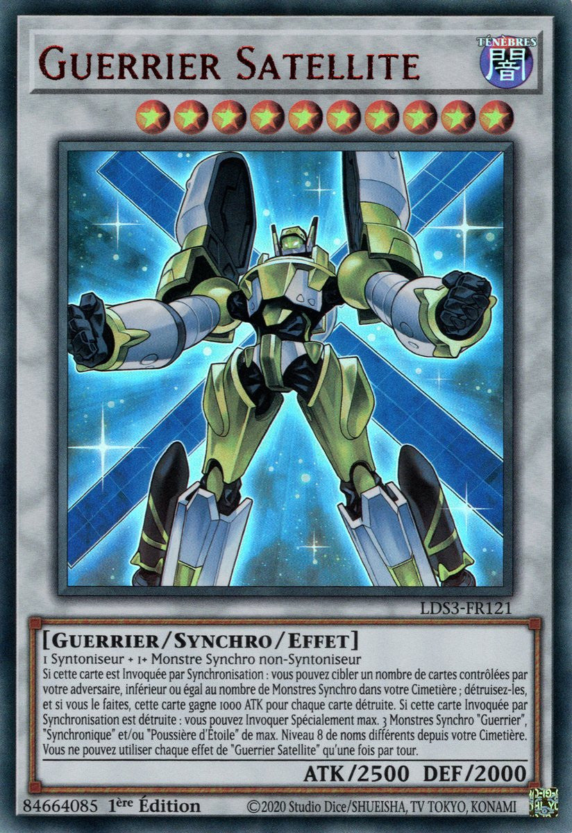 Guerrier Satellite - LDS3-FR121 (V.2 - Rouge) - Cartes Yu-Gi-Oh!