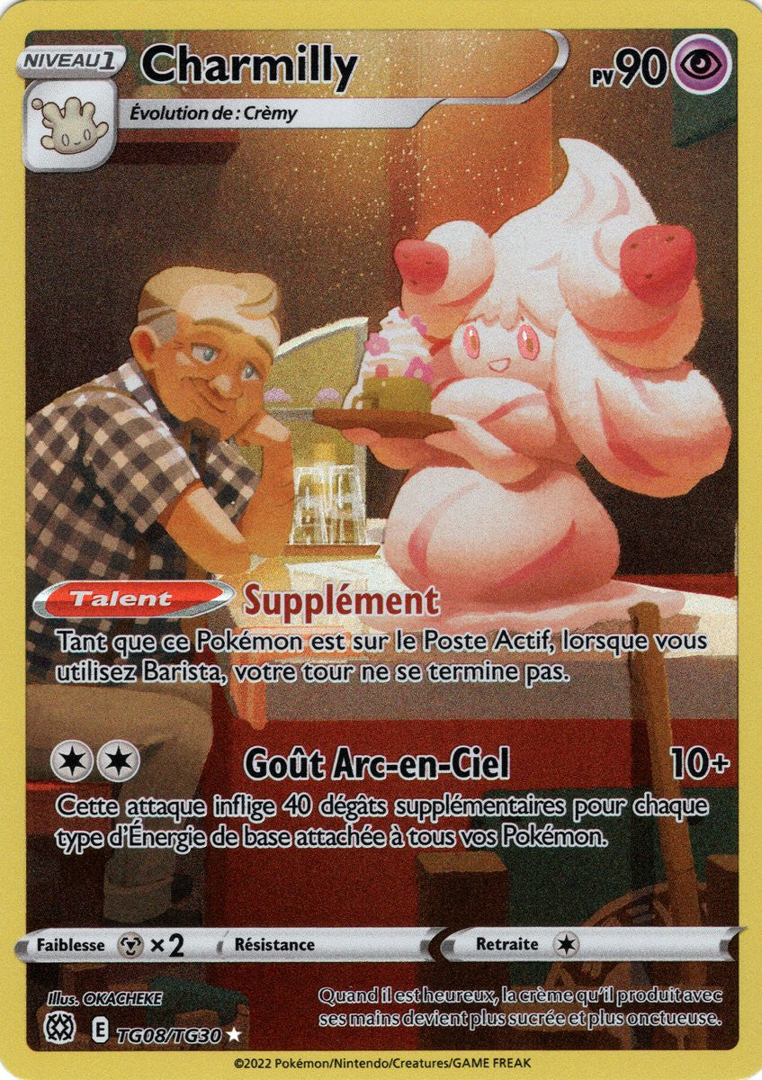 Charmilly - EB09 TG08/TG30 - Stars Étincelantes SWSH09 - Cartes Pokémon