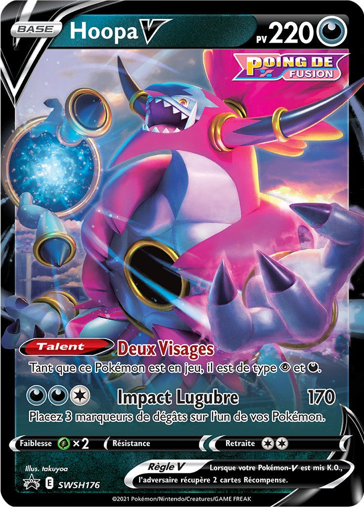 Hoopa V - SWSH 176 - SWSH Black Star Promos - Cartes Pokémon