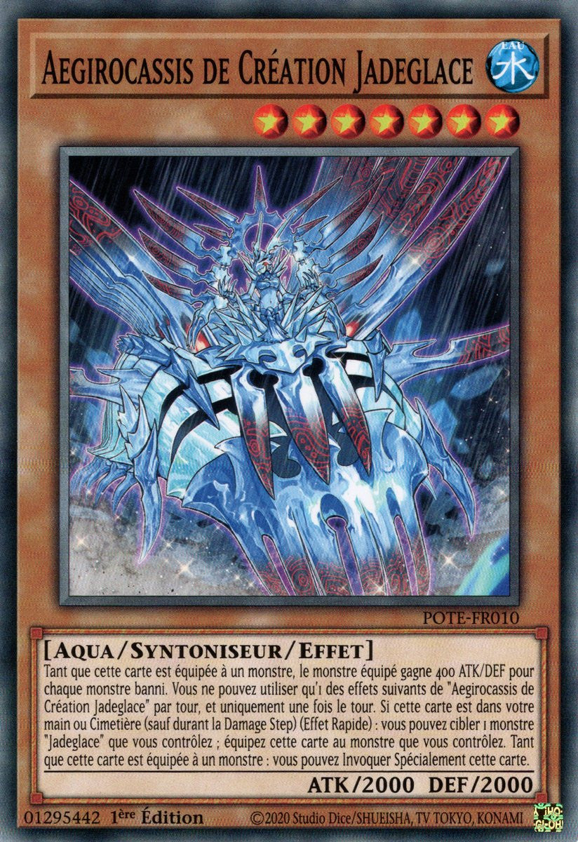 Aegirocassis de Création Jadeglace - POTE-FR010 - Carte Yu-Gi-Oh!