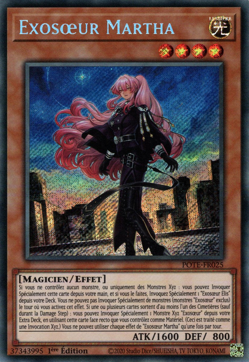 Exosœur Martha - POTE-FR025 - Carte Yu-Gi-Oh!