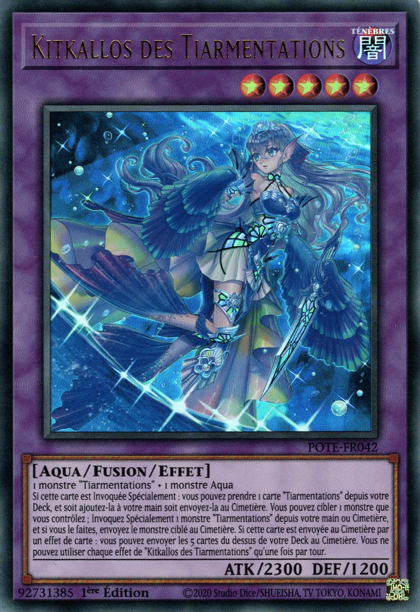 Kitkallos des Tiarmentations - POTE-FR042 - Carte Yu-Gi-Oh!
