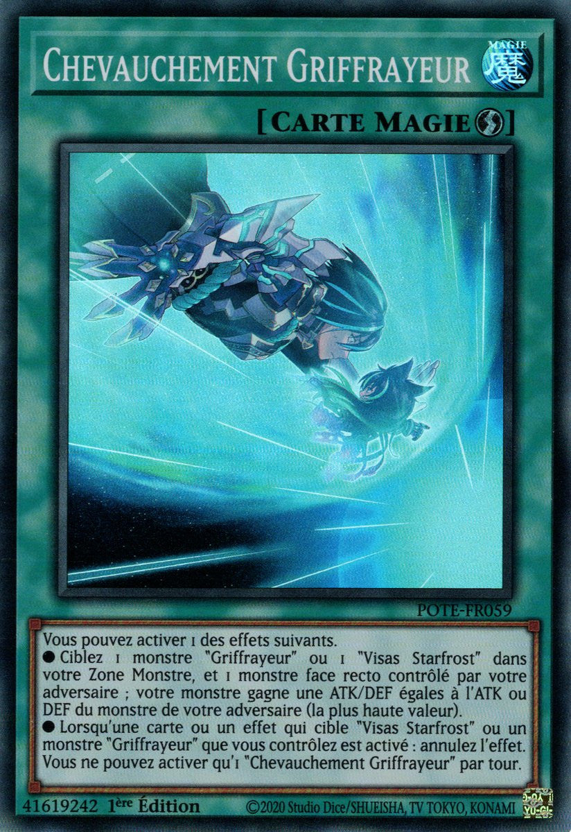Chevauchement Griffrayeur - POTE-FR059 - Carte Yu-Gi-Oh!