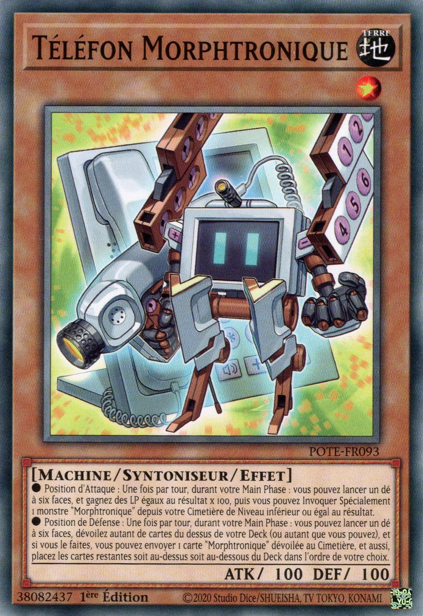 Téléfon Morphtronique - POTE-FR093 - Carte Yu-Gi-Oh!