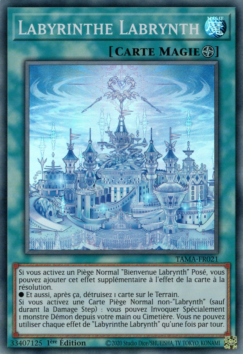 Labyrinthe Labrynth - TAMA-FR021 (Super Rare) - Yu-Gi-Oh!