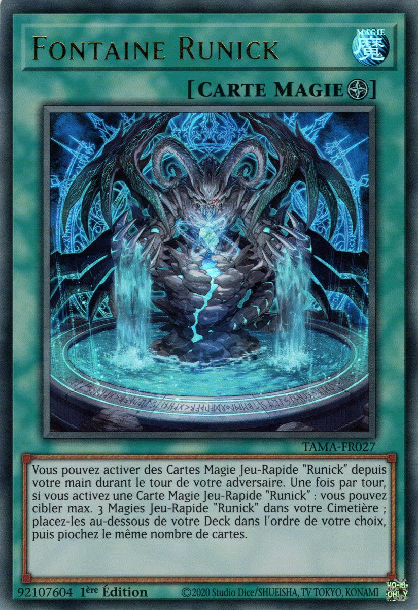 Fontaine Runick - TAMA-FR027 - Yu-Gi-Oh!
