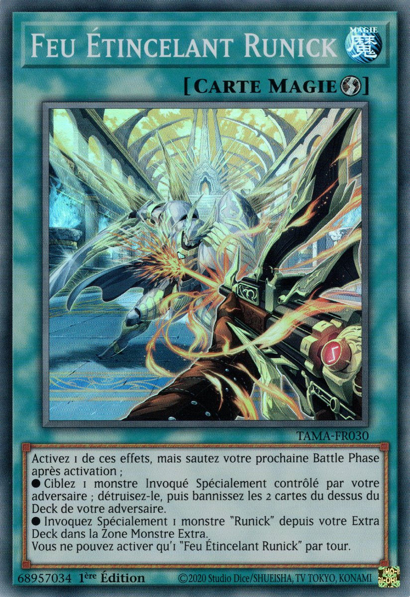 Feu Étincelant Runick - TAMA-FR030 - Yu-Gi-Oh!