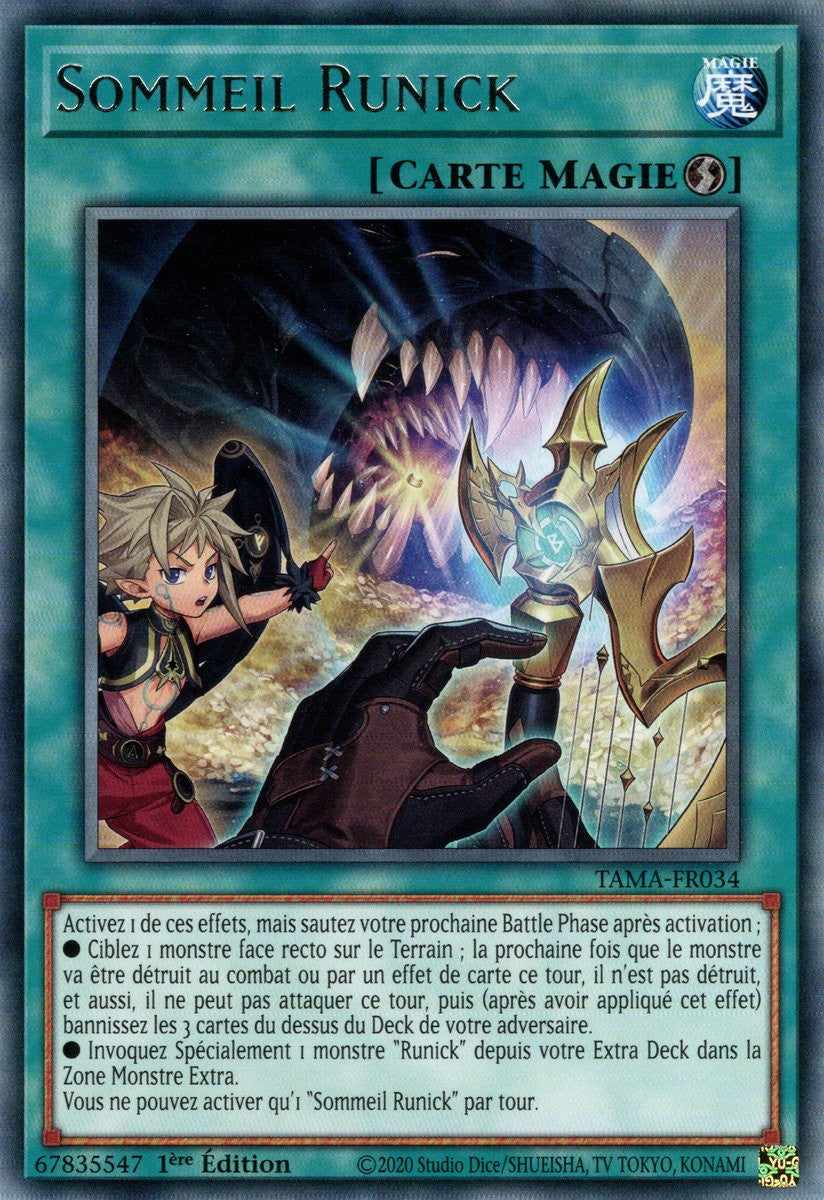 Sommeil Runick - TAMA-FR034 - Yu-Gi-Oh!