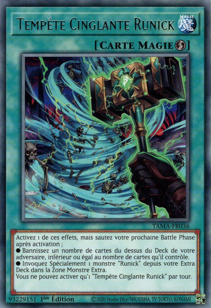 Tempête Cinglante Runick - TAMA-FR036 - Yu-Gi-Oh!