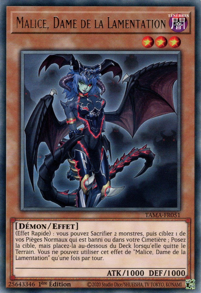 Malice, Dame de la Lamentation - TAMA-FR051 - Yu-Gi-Oh!
