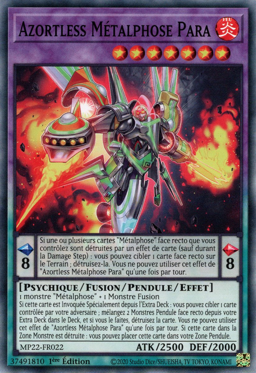Azortless Métalphose Para - MP22-FR022