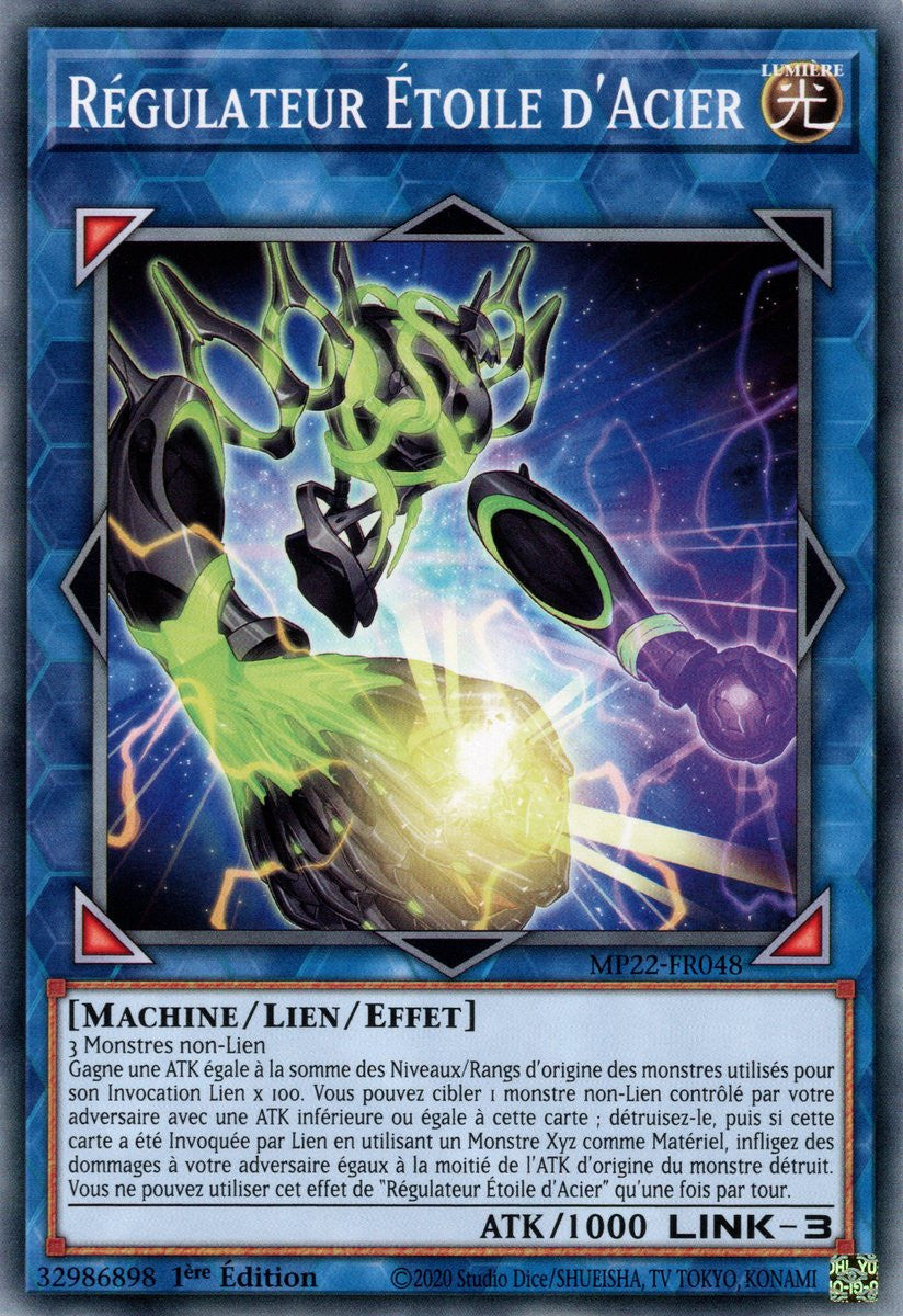 Régulateur Étoile d'Acier - MP22-FR048