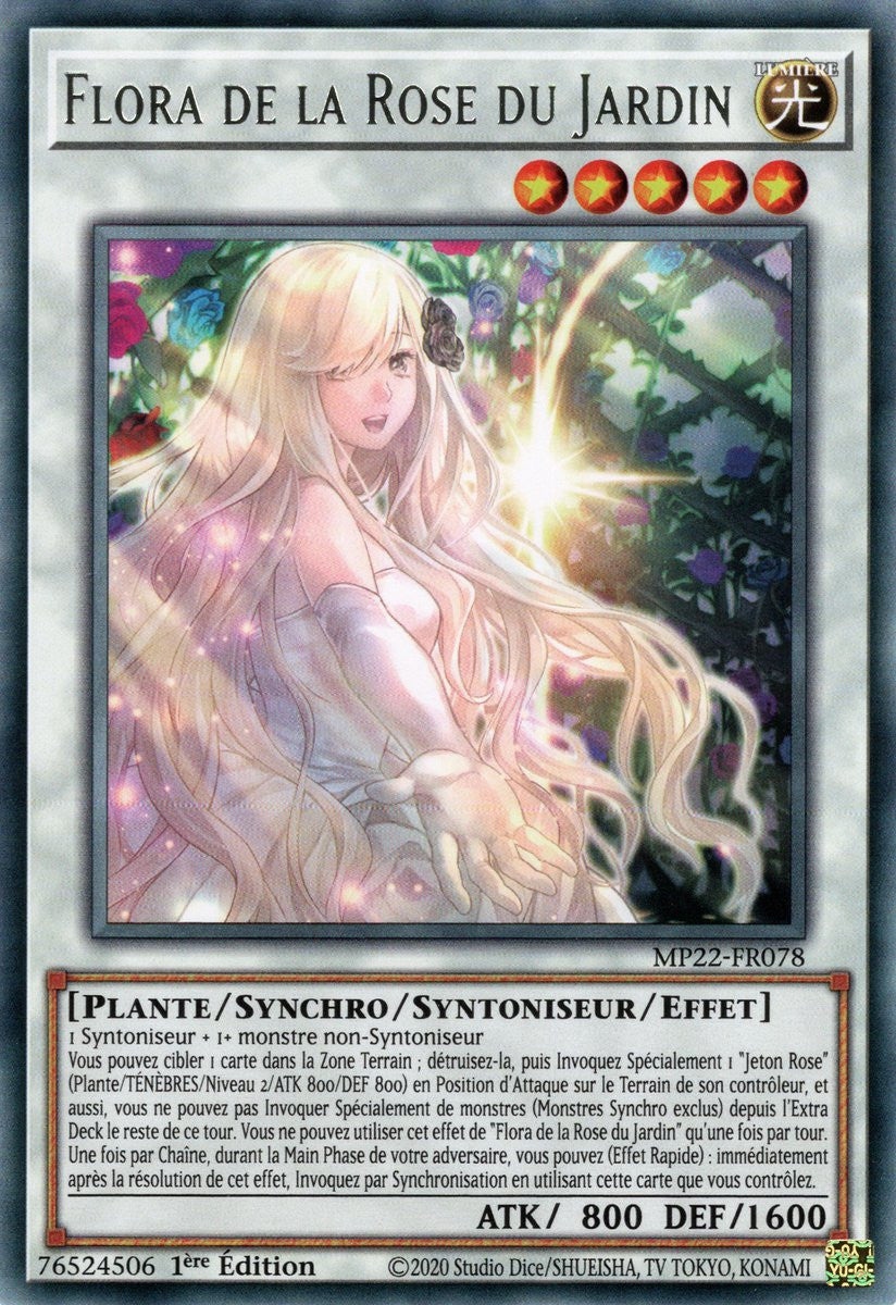 Flora de la Rose du Jardin - MP22-FR078