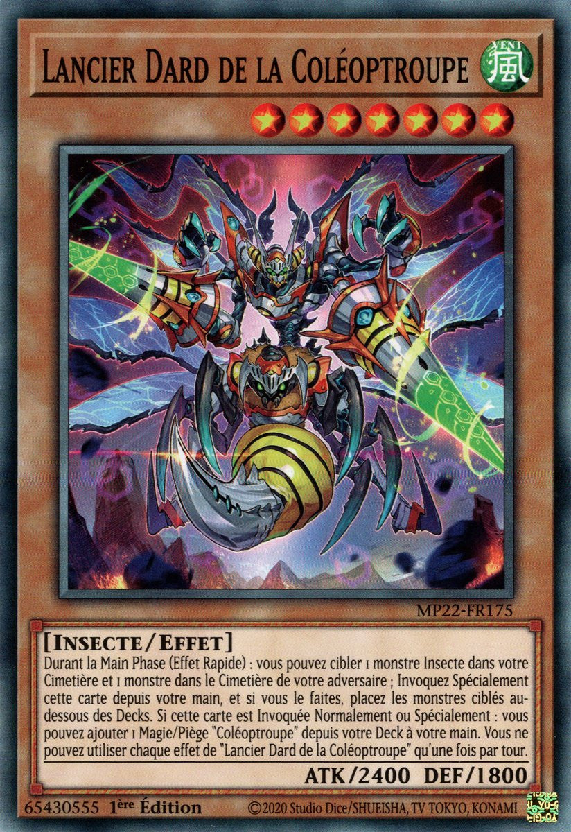 Lancier Dard de la Coléoptroupe - MP22-FR175