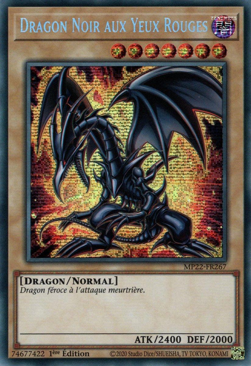 Dragon Noir aux Yeux Rouges - MP22-FR267
