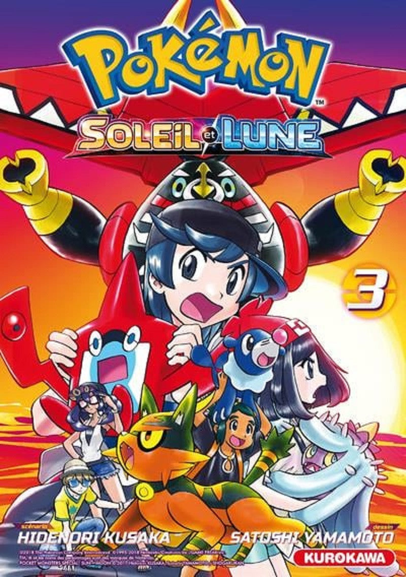 Pokémon Soleil et Lune - Tome 3 - Livre & Manga