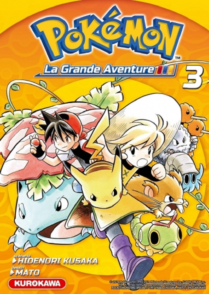 Pokémon - La Grande Aventure - Tome 3 - Livre & Manga