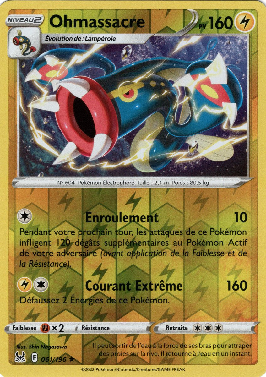 Ohmassacre - 061/196 - Holo Reverse - Origine Perdue - EB11