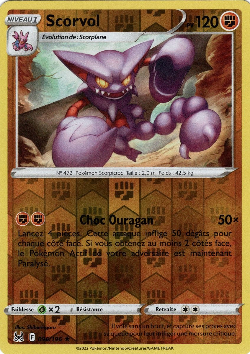 Scorvol - 096/196 - Holo Reverse - Origine Perdue - EB11