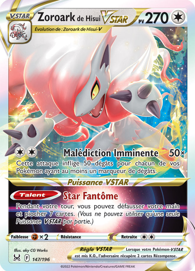 Zoroark de Hisui VSTAR - Origine Perdue - EB11 - 147/196