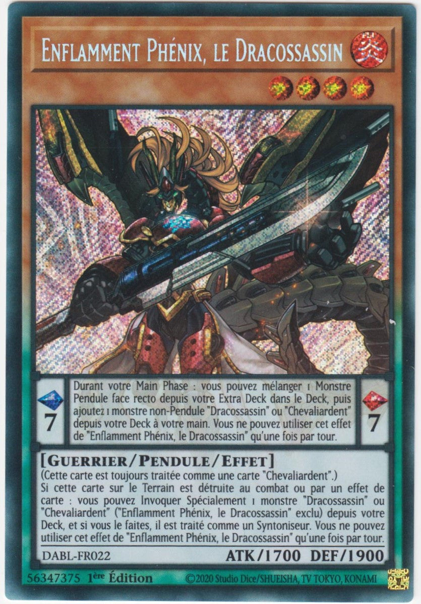 Enflamment Phénix, le Dracossassin - DABL-FR022