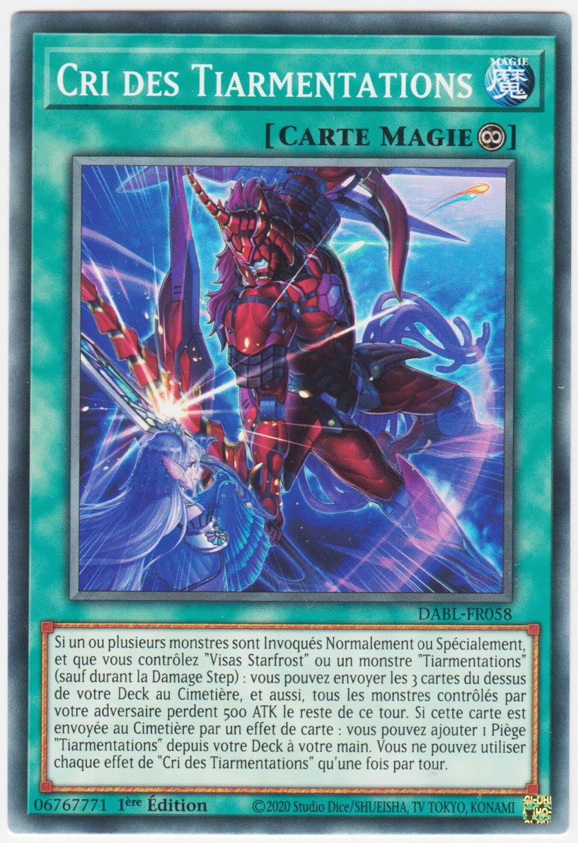 Cri des Tiarmentations - DABL-FR058