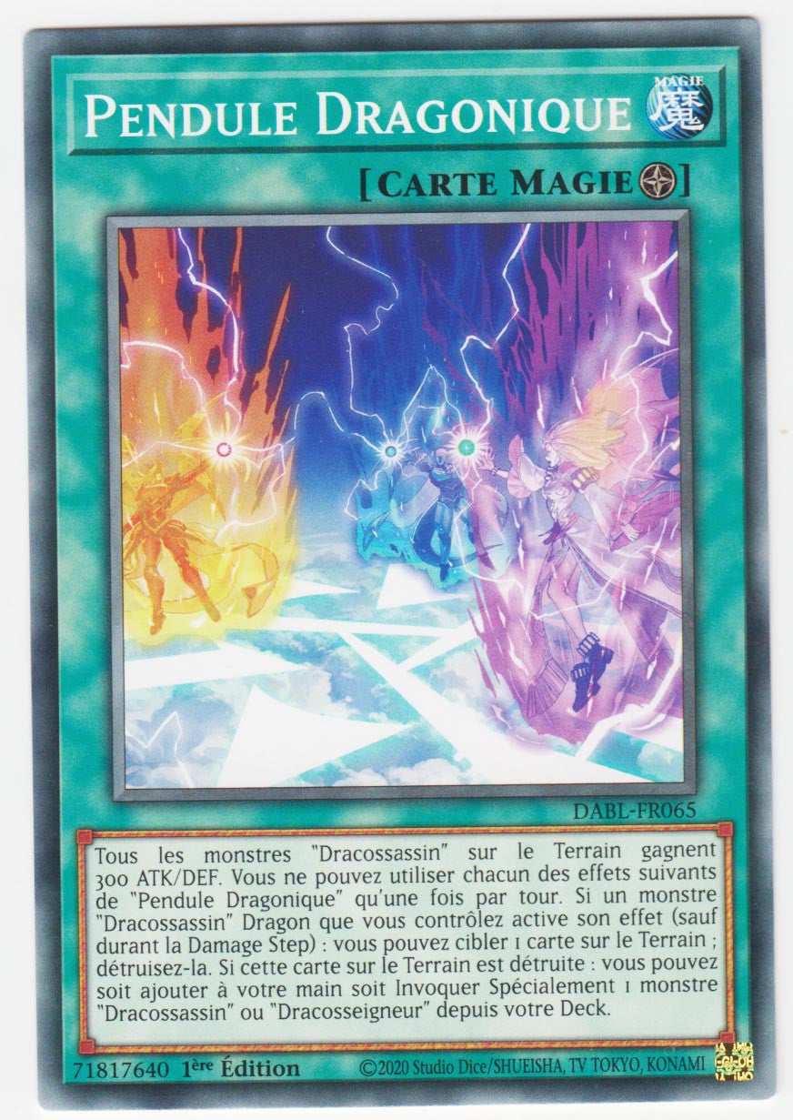Pendule Dragonique - DABL-FR065