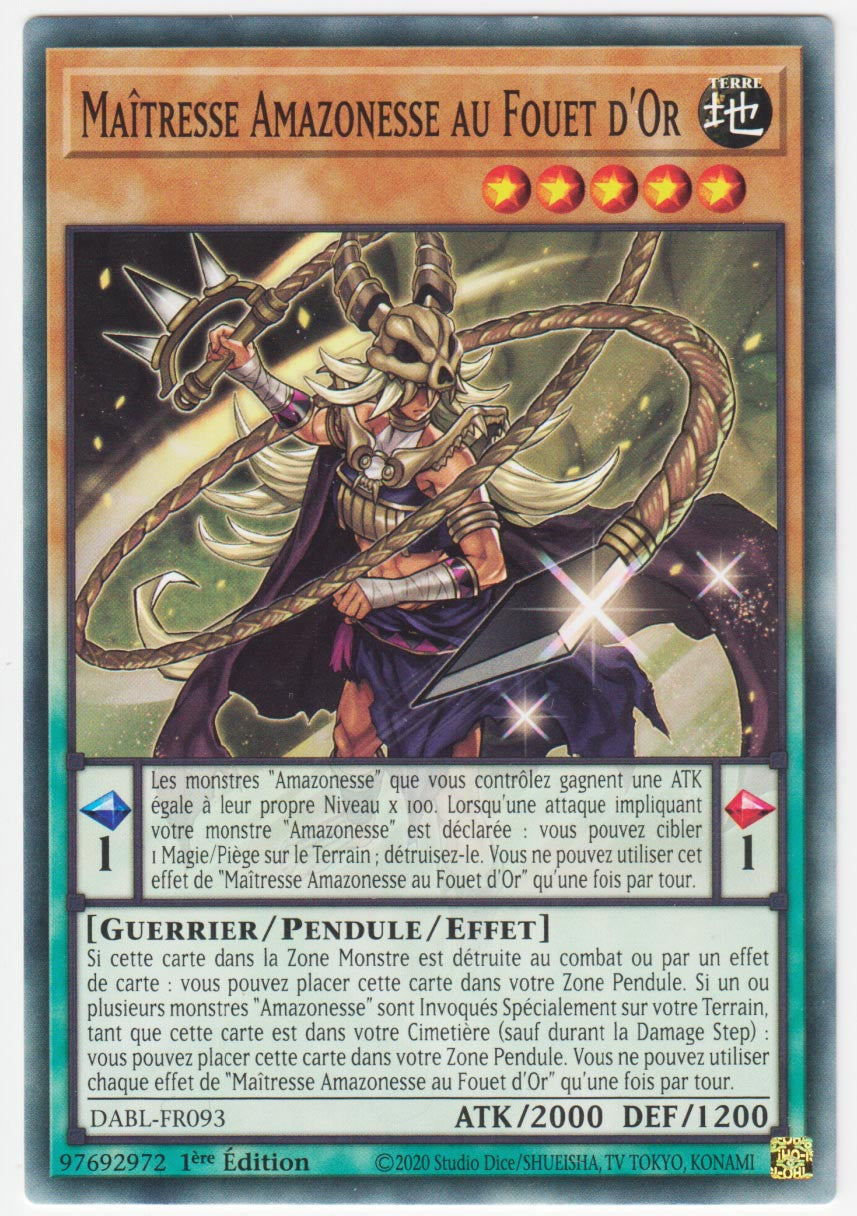 Maîtresse Amazonesse au Fouet d'Or - DABL-FR093