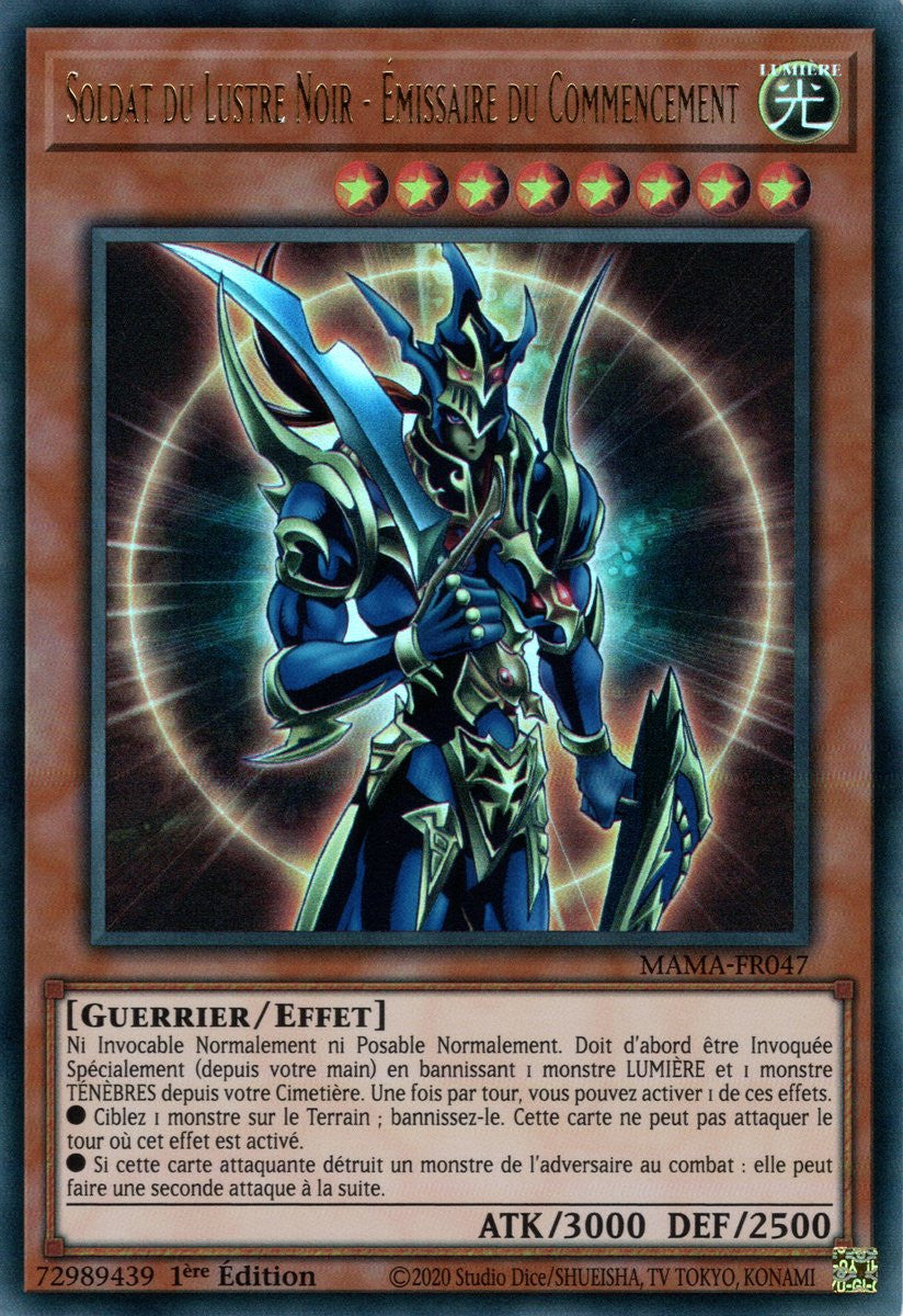 Soldat du Lustre Noir - Émissaire du Commencement - MAMA-FR047