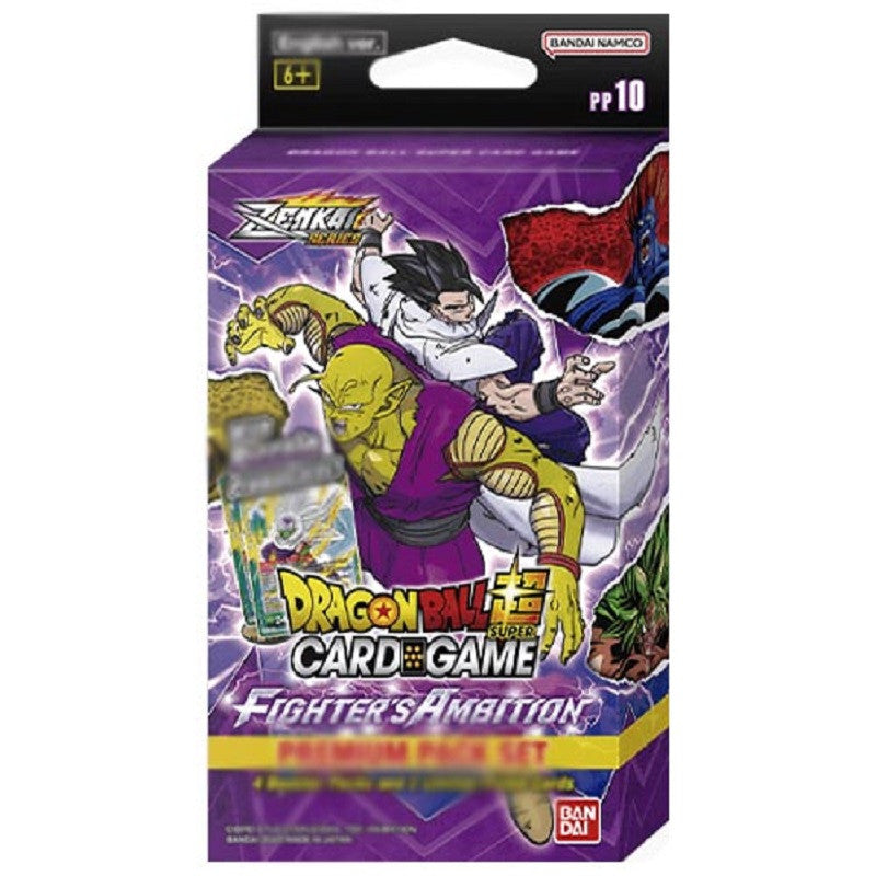 Dragon Ball Super - Premium Pack 10 Fighter's Ambition (PP10 - B19 Zenkai Series)
