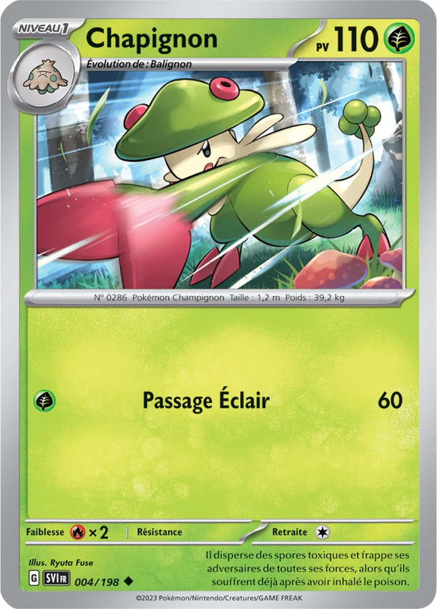 Chapignon - 004/198 - Carte Pokémon Écarlate et Violet EV01