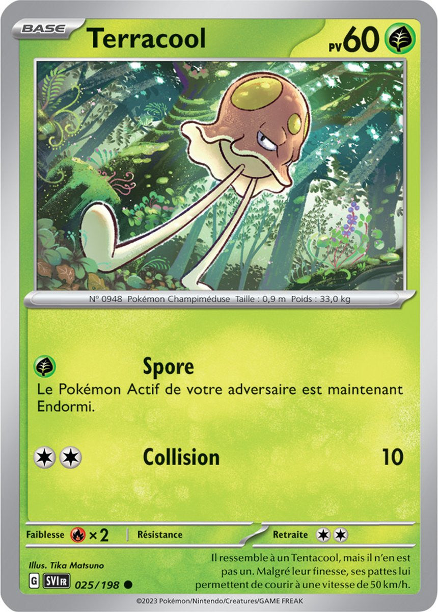 Terracool - 025/198 - Carte Pokémon Écarlate et Violet EV01