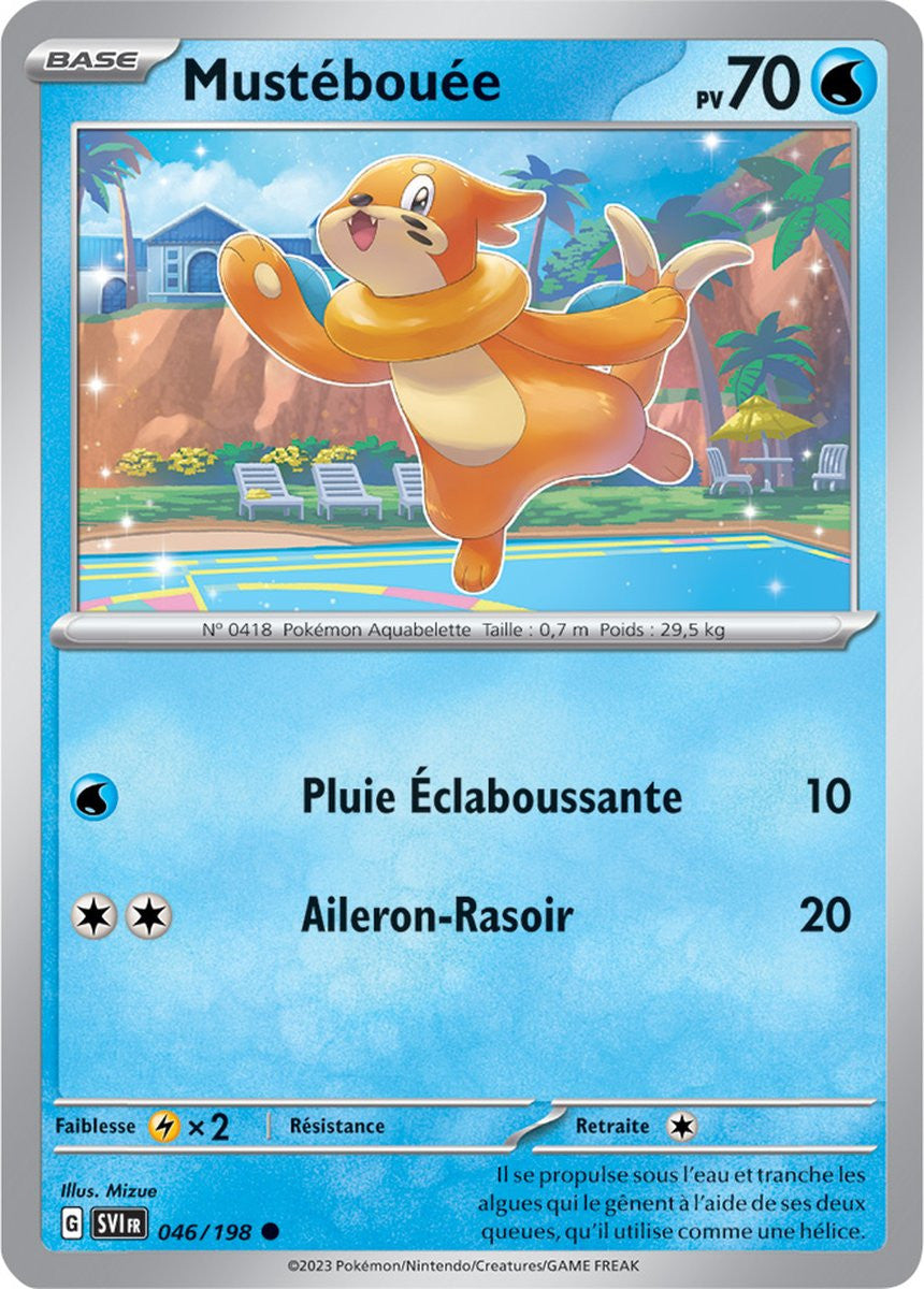 Mustébouée - 046/198 - Carte Pokémon Écarlate et Violet EV01