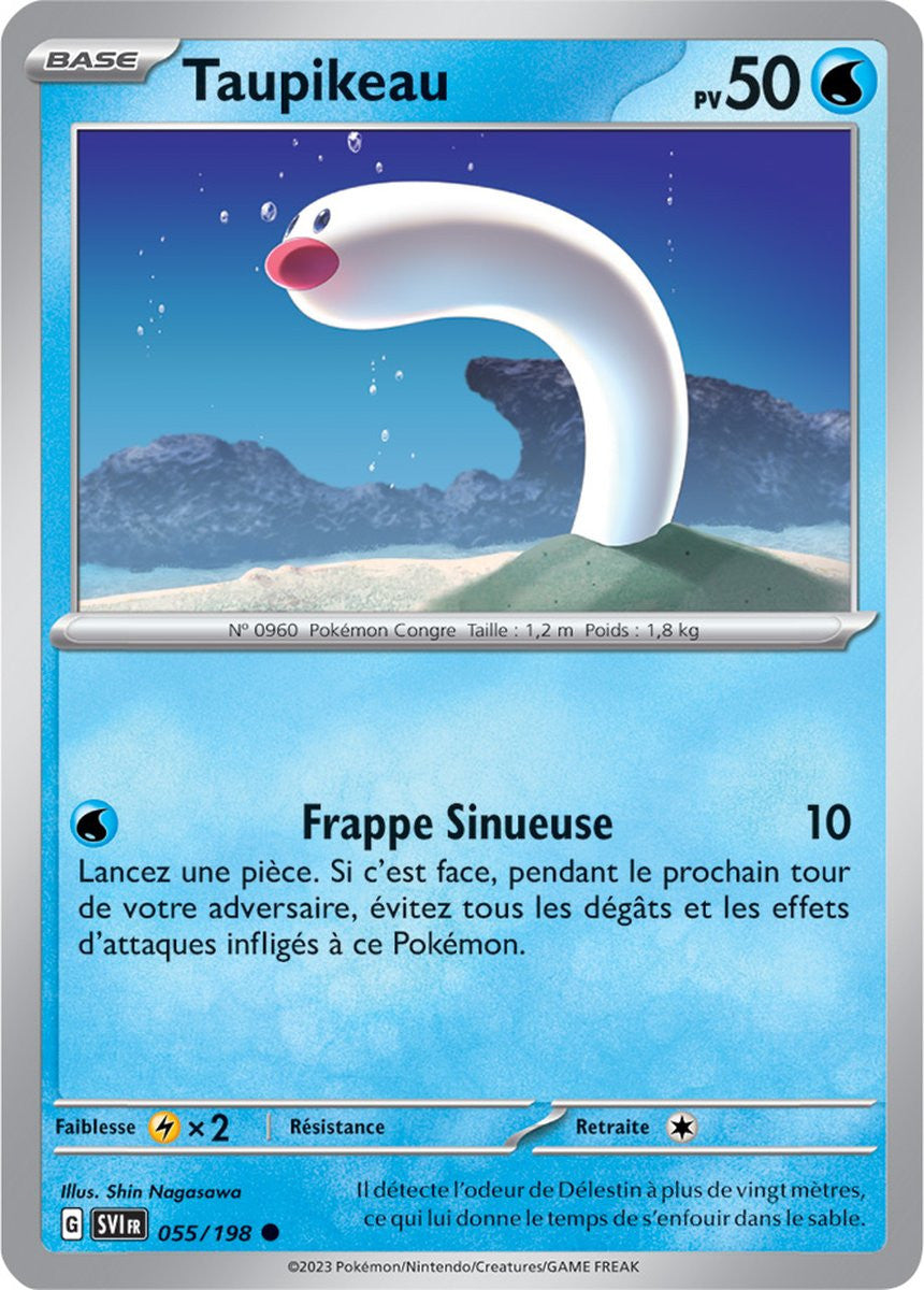 Taupikeau - 055/198 - Carte Pokémon Écarlate et Violet EV01