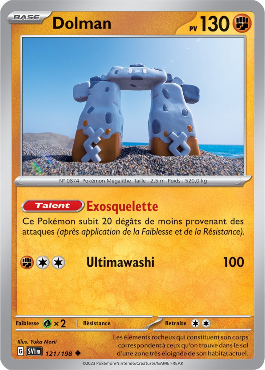 Dolman - 121/198 - Carte Pokémon Écarlate et Violet EV01