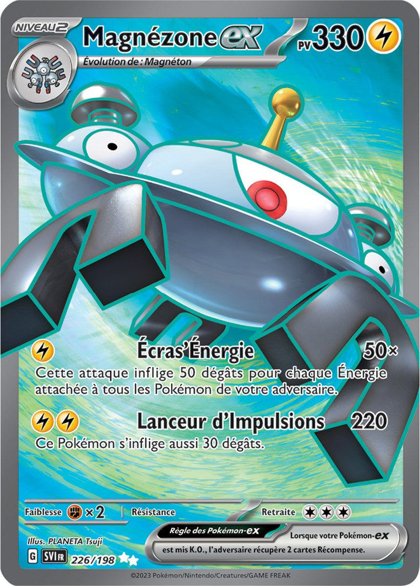 Magnézone ex - 226/198 - Carte Pokémon Écarlate et Violet EV01