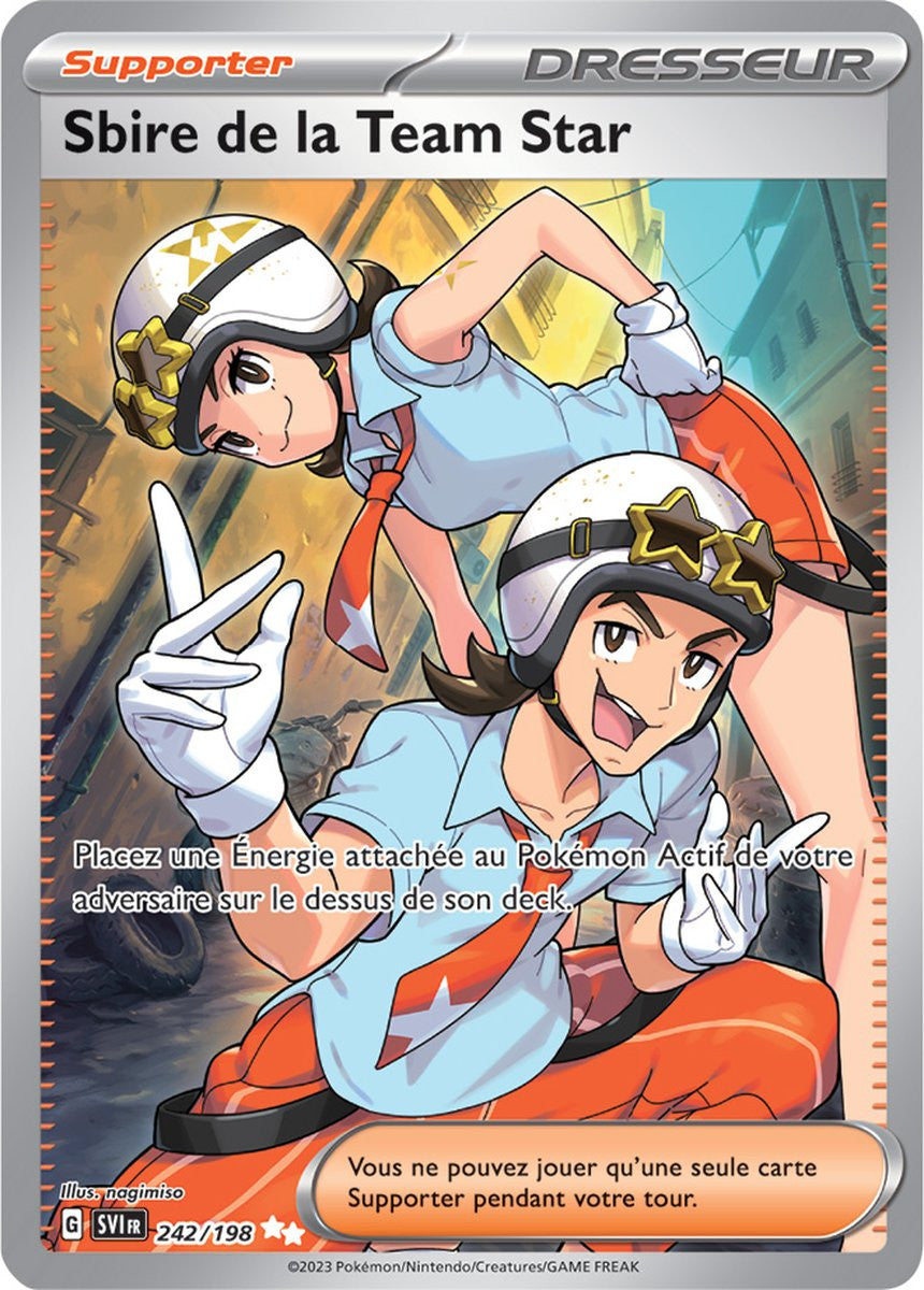 Sbire de la Team Star - 242/198 - Carte Pokémon Écarlate et Violet EV01