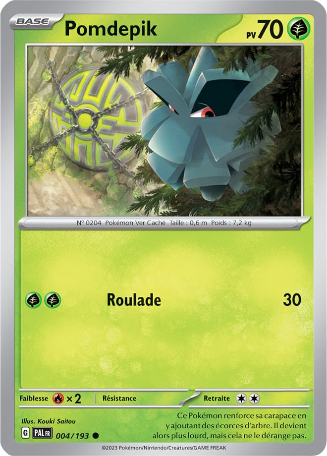 Pomdepik - 004/193 - Carte Pokémon Évolutions à Paldea EV02