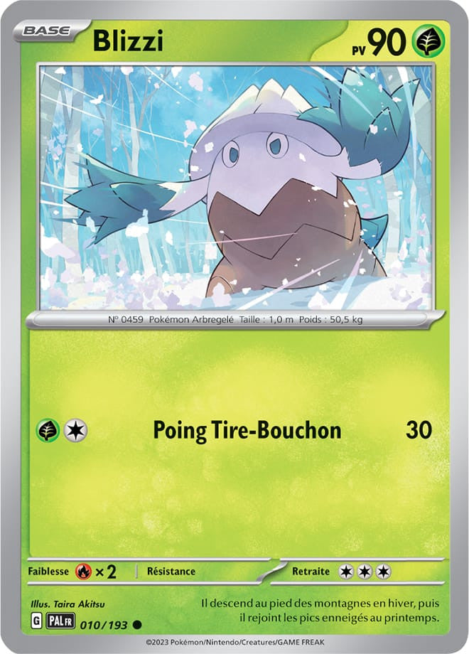 Blizzi - 010/193 - Carte Pokémon Évolutions à Paldea EV02