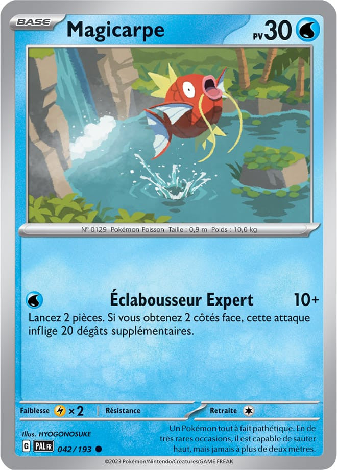 Magicarpe - 042/193 - Carte Pokémon Évolutions à Paldea EV02