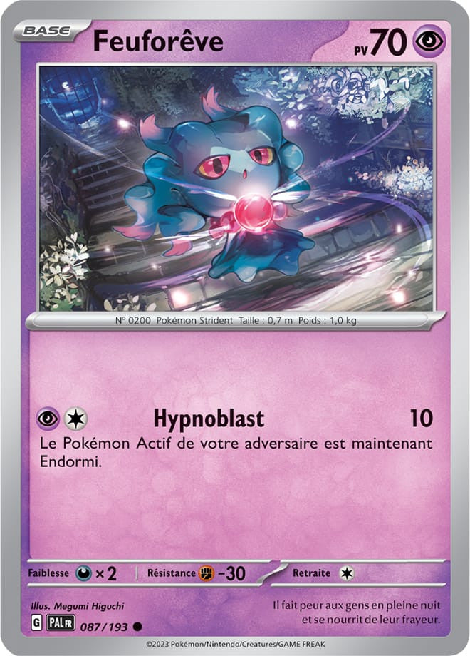 Feuforêve - 087/193 - Carte Pokémon Évolutions à Paldea EV02