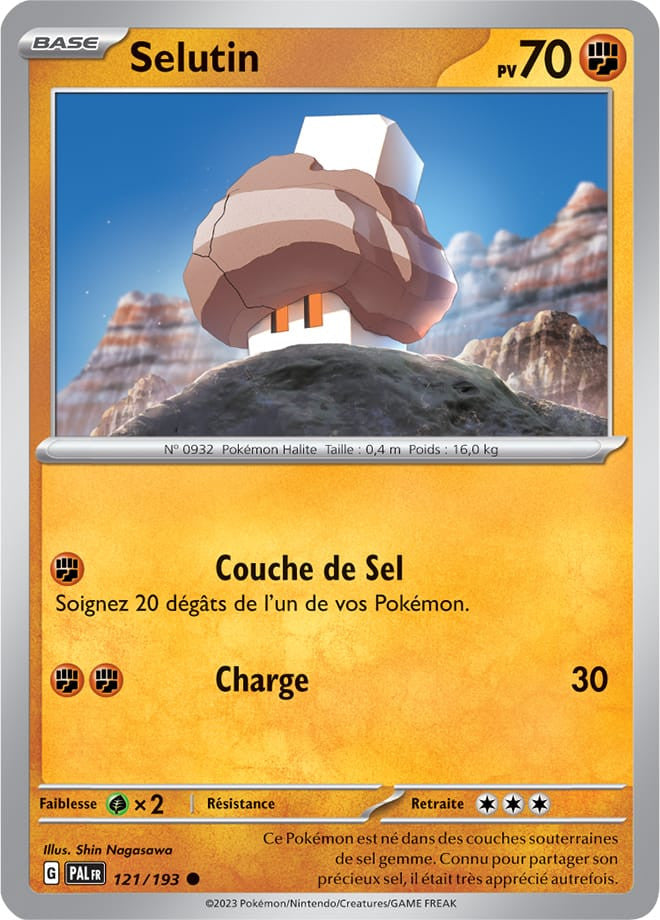 Selutin - 121/193 - Carte Pokémon Évolutions à Paldea EV02
