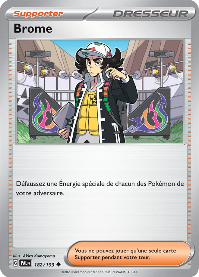 Brome - 182/193 - Carte Pokémon Évolutions à Paldea EV02