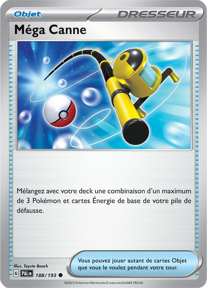 Méga Canne - 188/193 - Carte Pokémon Évolutions à Paldea EV02