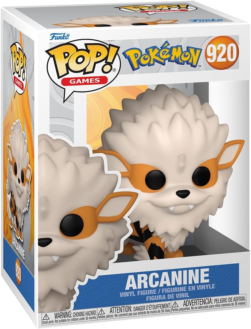 Funko POP! Games - Pokémon 920 - Arcanin (Arcanine )