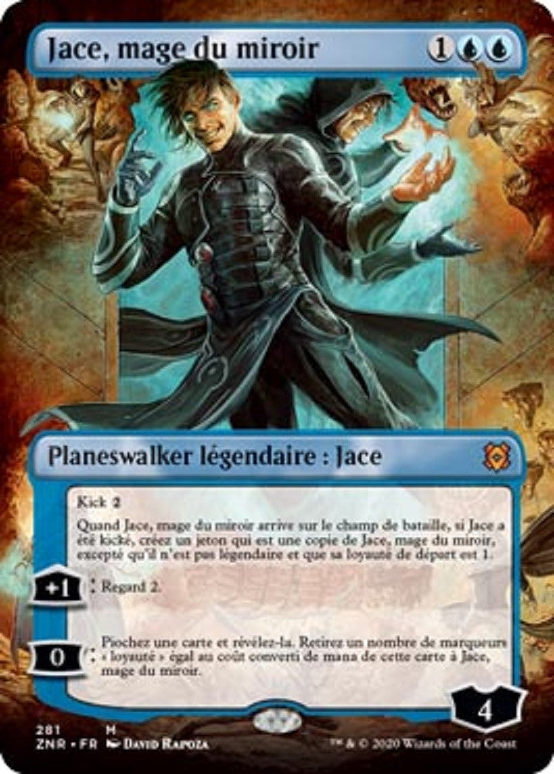 image ZNR_281/280 Jace, mage du miroir (Borderless Planeswalker)