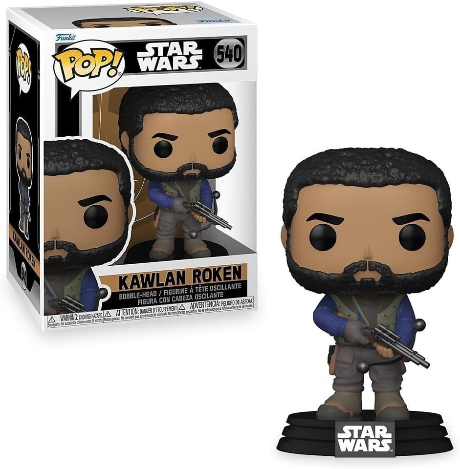 Star Wars Obi-Wan Kenobi POP! Télévision Kawlan Roken Vinyle Figurine 10cm N°540